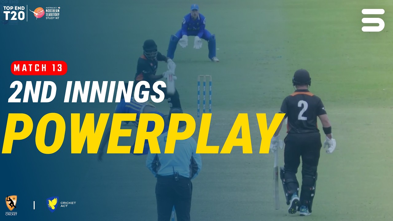 NT Strike Powerplay | NT Strike vs ACT Comets | Top End T20 2026 | Match 13 | ZP1H