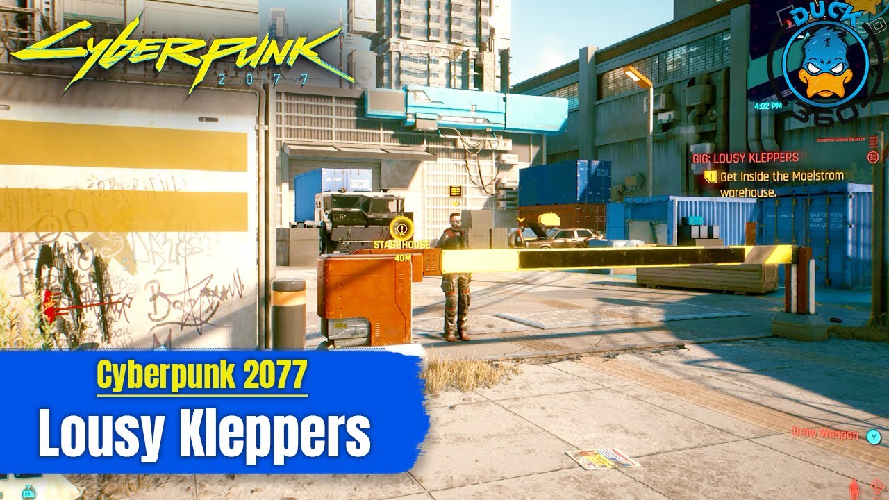 🟡 GIG: Lousy Kleppers (Side Quest) Hardest Difficulty - Cyberpunk 2077 - PC Ultra Graphics