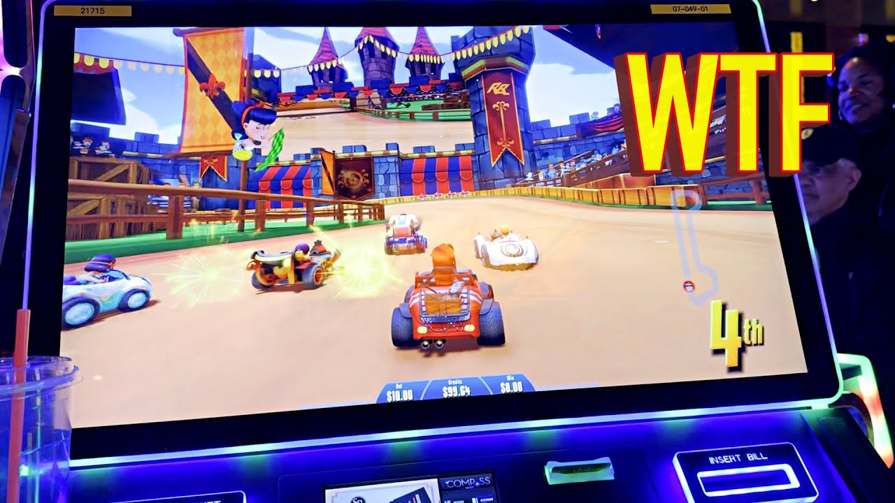 Игровой автомат MARIO KART