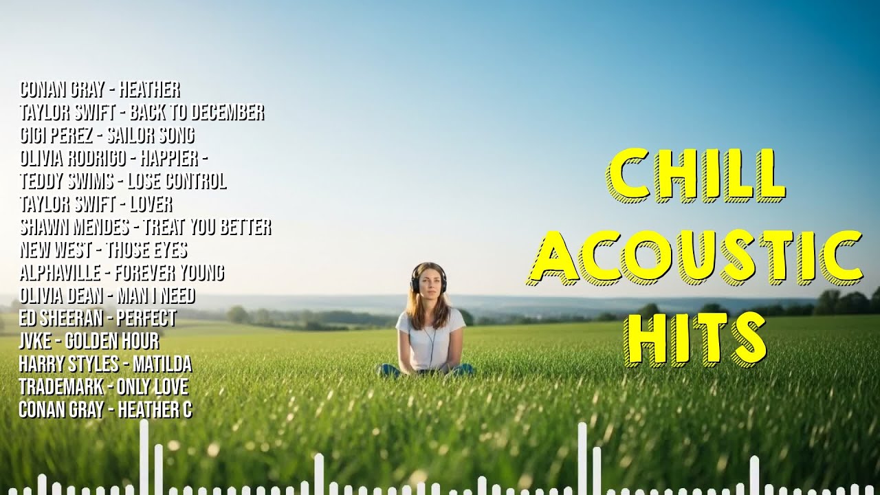 Chill Acoustic Hits 2026 | YouTube Music | Conan Gray, Taylor Swift, Gigi Perez, Olivia Rodrigo