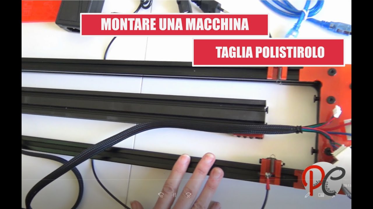 Come montare una macchina taglia polistirolo