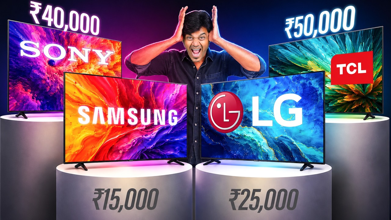 🏆 Best TVs to Buy in 2026 📺 | From ₹20K to ₹2,00,000+