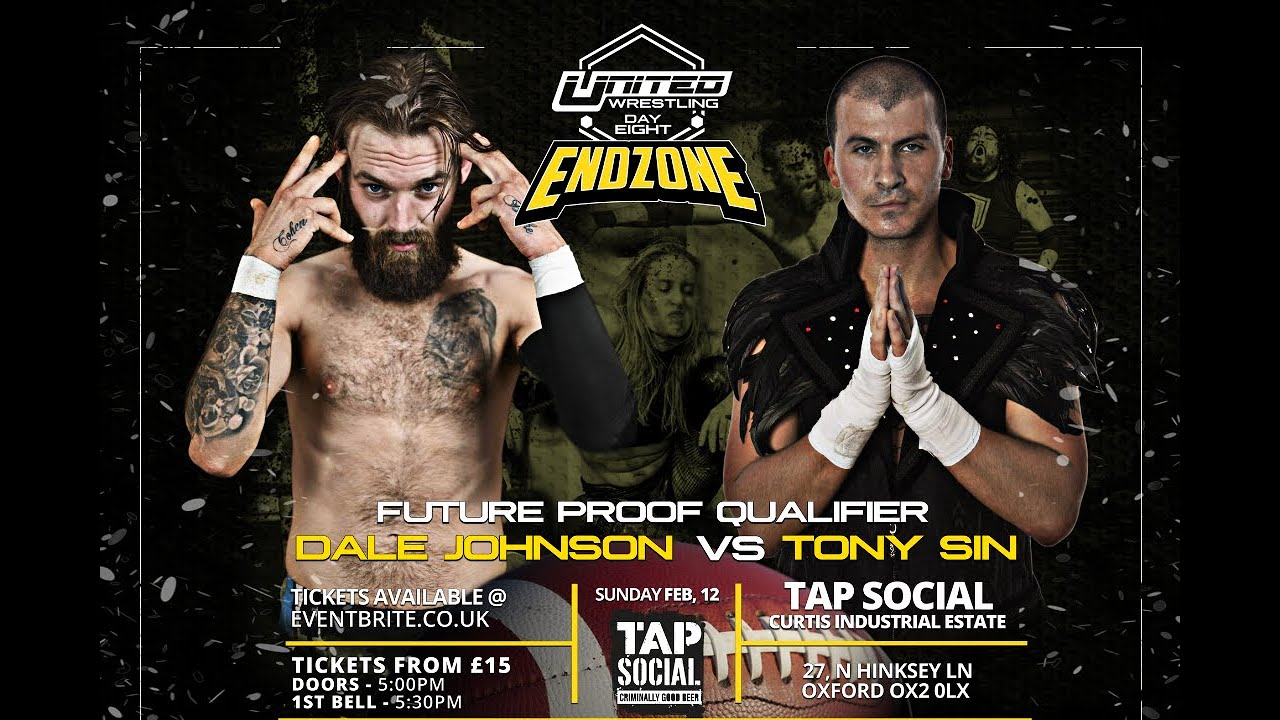 Match 2 : Dale Johnson Vs Tony Sin