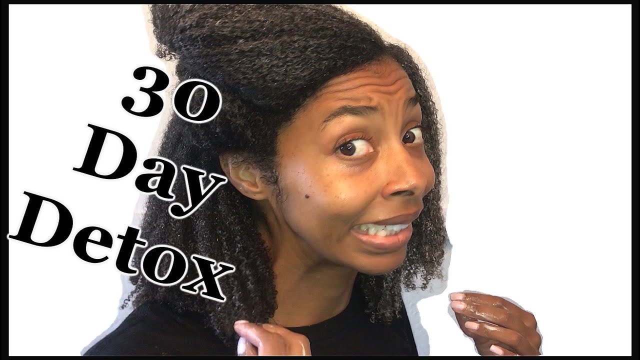 1st Wash and Go on 30 Day Detox | No Oils No Butters