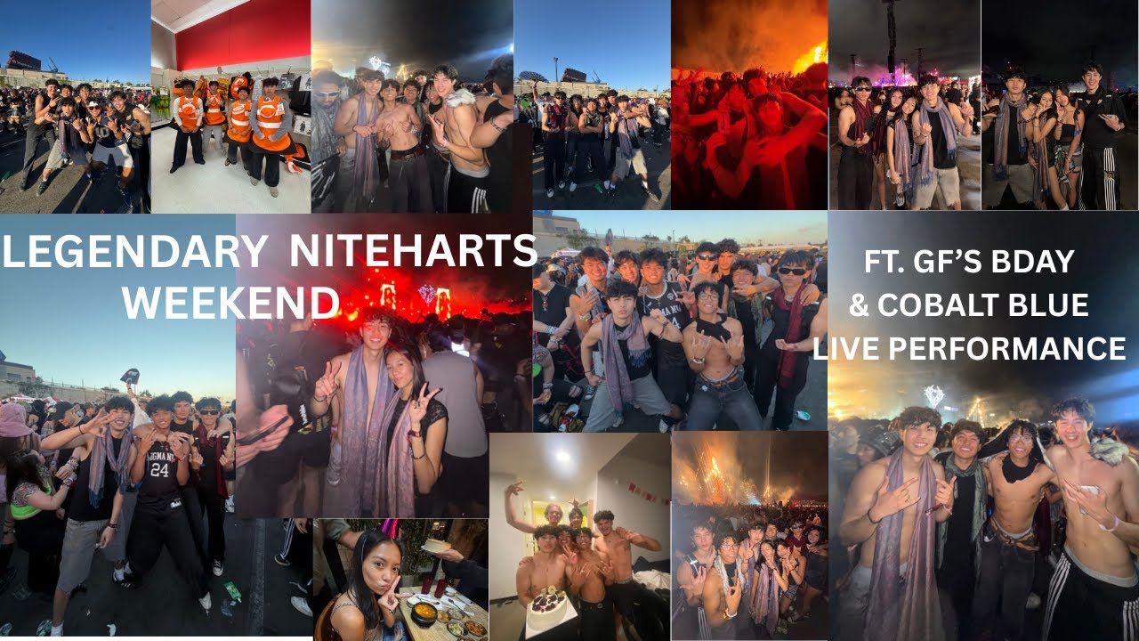 LEGENDARY NITEHARTS WEEKEND ft. KAILEE'S BIRTHDAY BASH AND COBALT BLUE LIVE PERFORMANCE(GONE WILD)!!