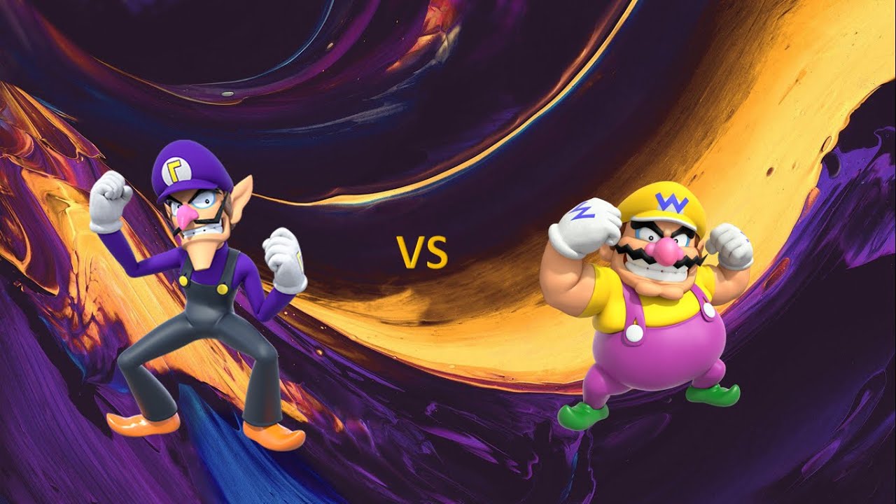 Mario Tennis Aces - Team Waluigi vs Team Wario