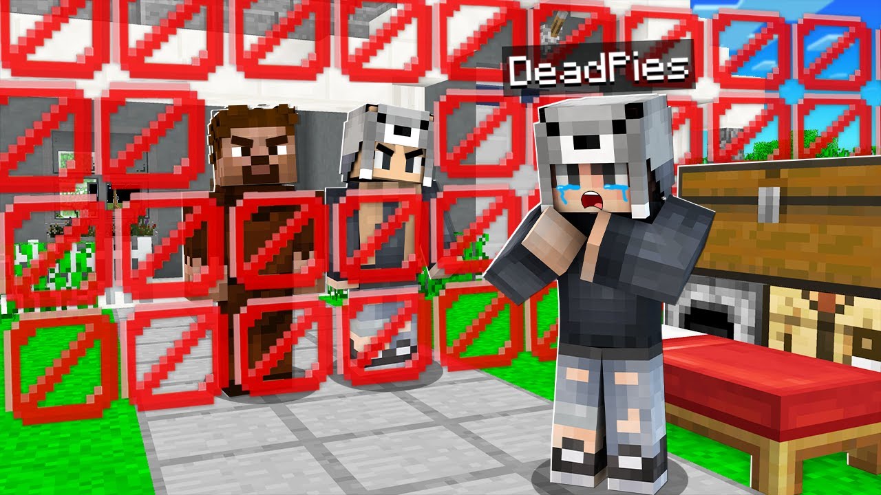 AİLEM BENİ EVDEN YASAKLADI 😱 - Minecraft