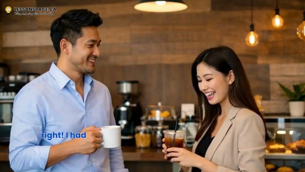 Office English Conversation | Morning Coffee Break at Work