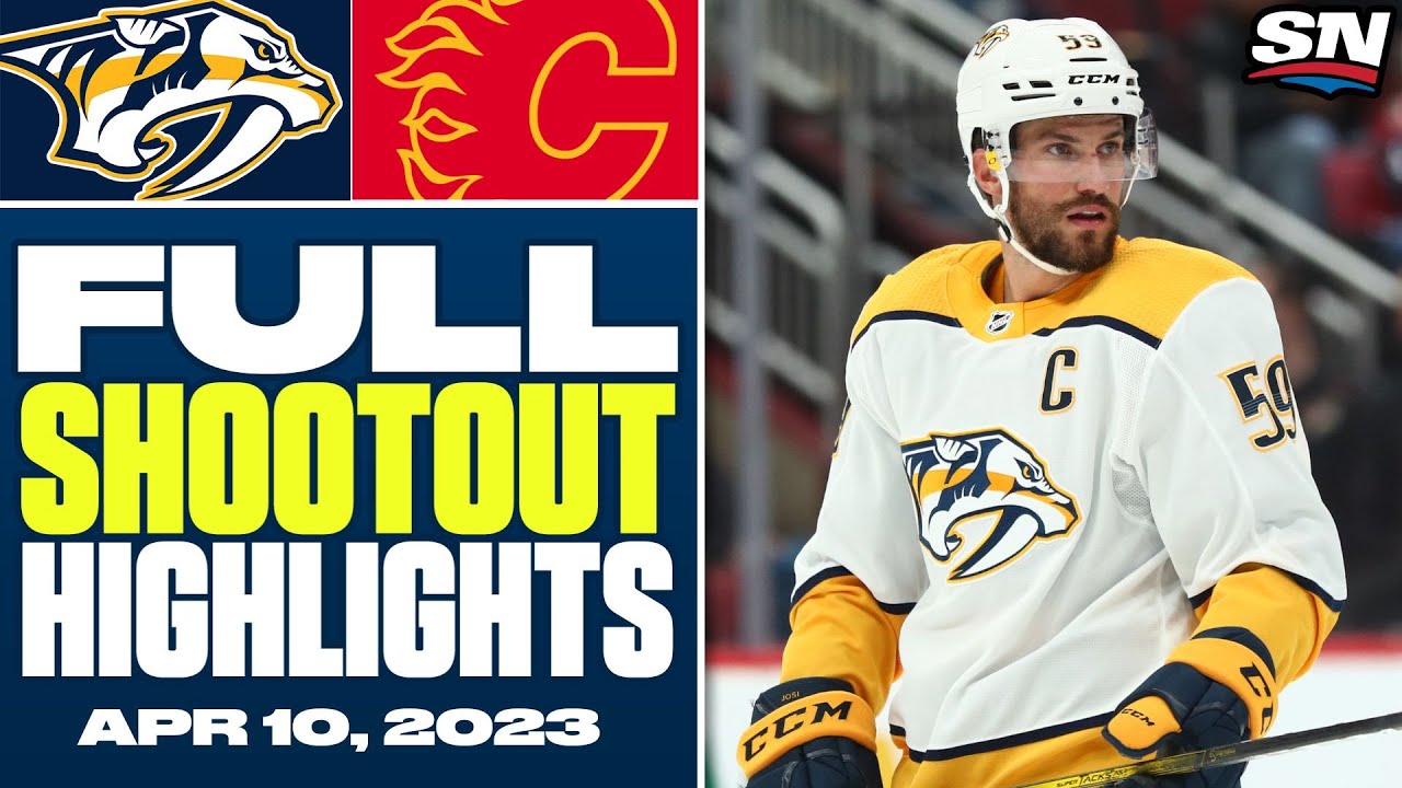 Nashville Predators vs. Calgary Flames | FULL Shootout Highlights