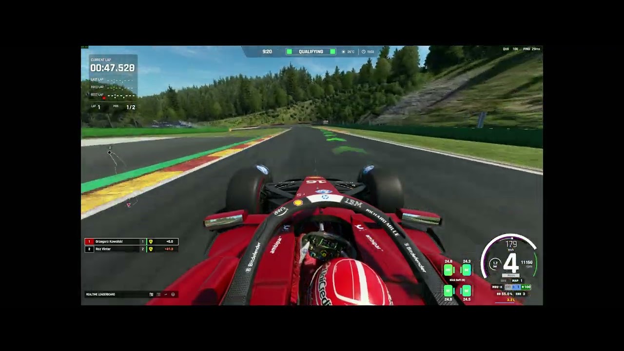 Assetto Corsa Evo SF-25 Spa-Francorchamps HOTLAP 1:43:689