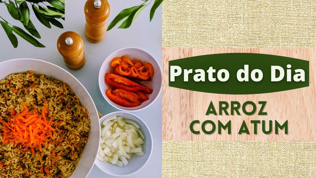 TR&Ecirc;S INGREDIENTES | Receita SIMPLES, BARATA e DELICIOSA | Arroz com Atum R&Aacute;PIDO e PR&Aacute;TICO