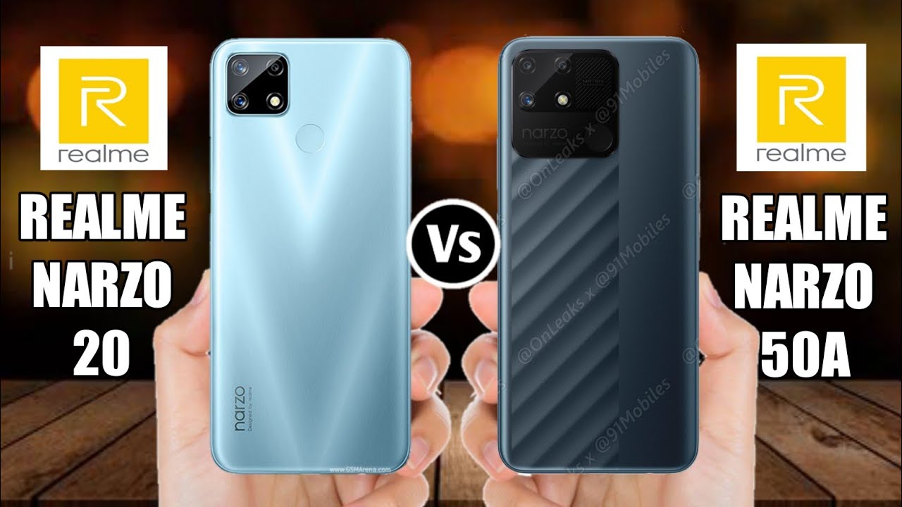 Realme Narzo 20 Vs Realme Narzo 50A