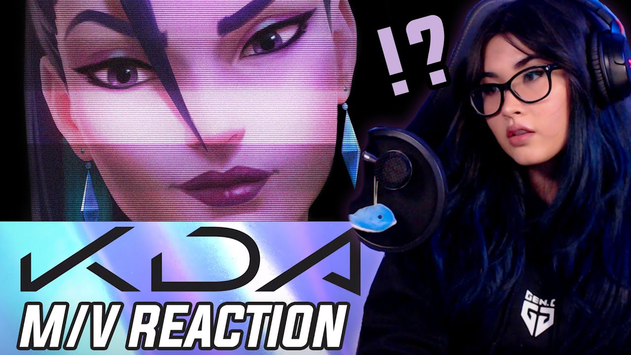 K/DA - DRUM GO DUM ft. Aluna, Wolftyla, Bekuh BOOM (Official Video - Ft. Bailey Sok) (MY REACTION!!)