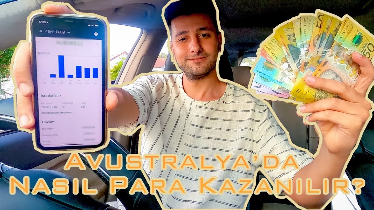 AVUSTRALYA'DA NASIL PARA KAZANIRIM? w/UBER EATS! PARA KAZANMAK HİÇ BU KADAR KOLAY OLMAMIŞTI!
