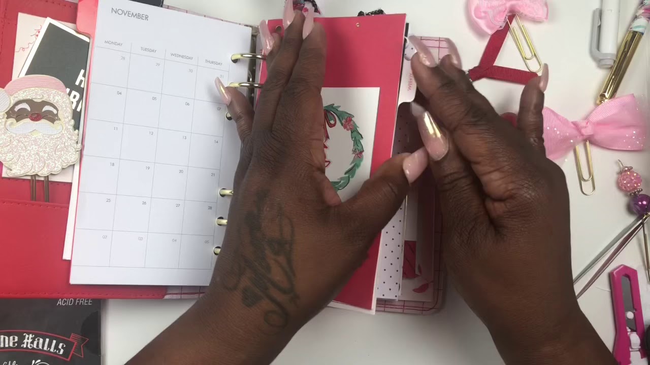 2019 #CHRISTMASPLANNER SET-UP USING KikkiK planner