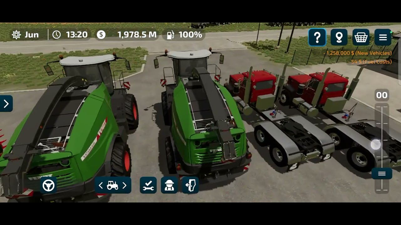 Farming simulator 23 (katana 650 forage harvester headers)