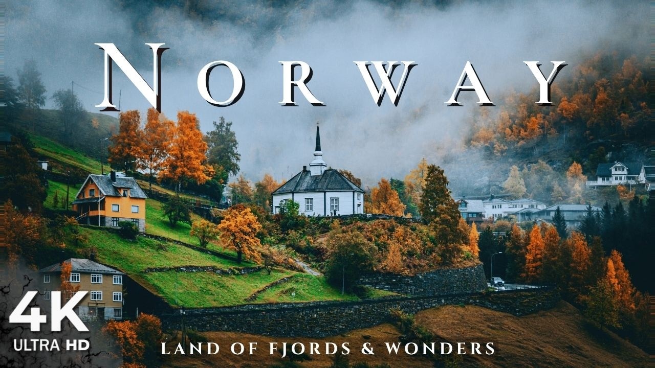 Norway in 4K 🇳🇴 | Scenic Landscapes, Fjords & Seasons Journey