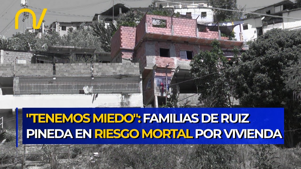 ¡A PUNTO DE CAER! Vivienda en Ruiz Pineda amenaza con colapsar y aterroriza a vecinos