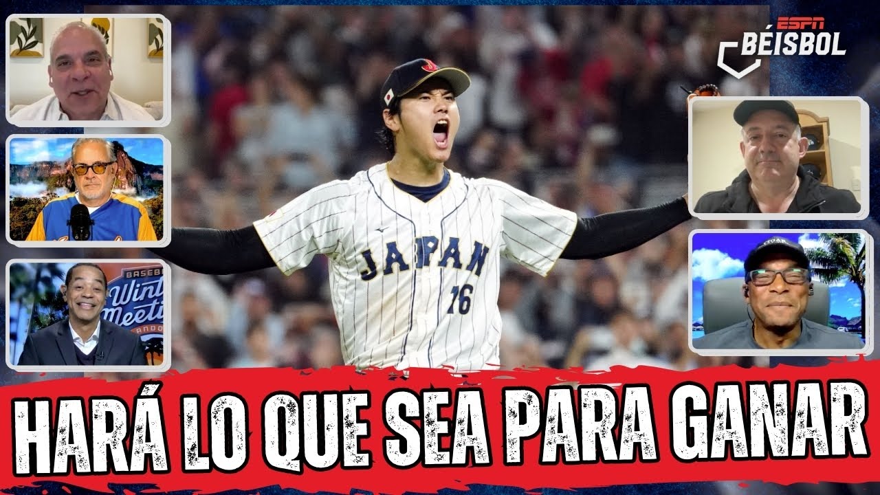 OHTANI VA A HACER LO QUE SEA para que JAPÓN REPITA en el CLÁSICO MUNDIAL DE BEISBOL | ESPN Beisbol