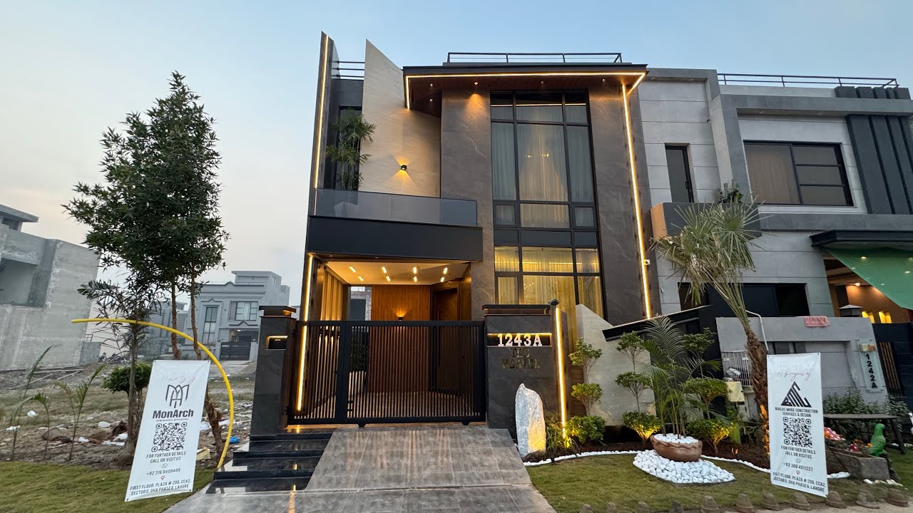 Modern Design Furnished House | Architecture & Design Home Tour 