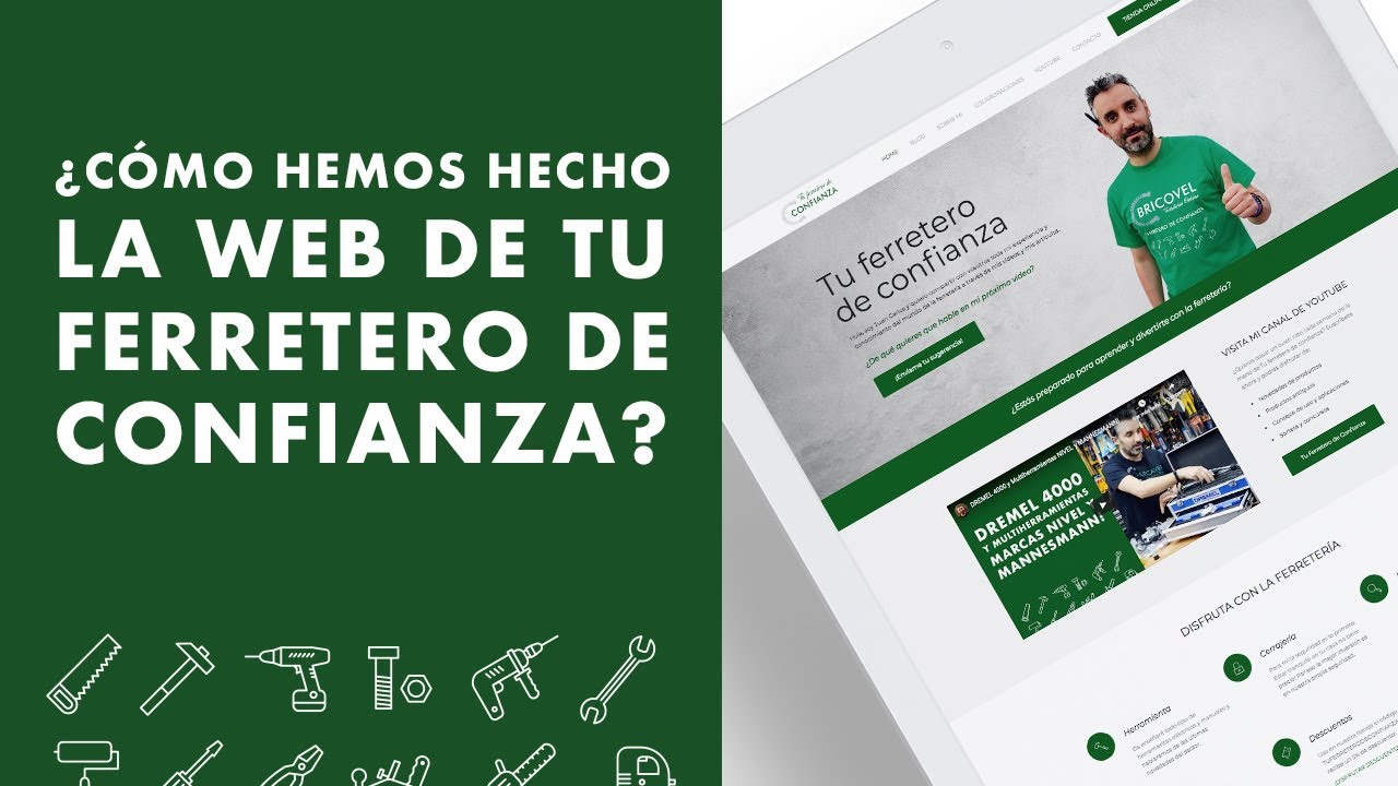 ¿Cómo hemos hecho la web de Tu Ferretero de Confianza? Hay descuento!