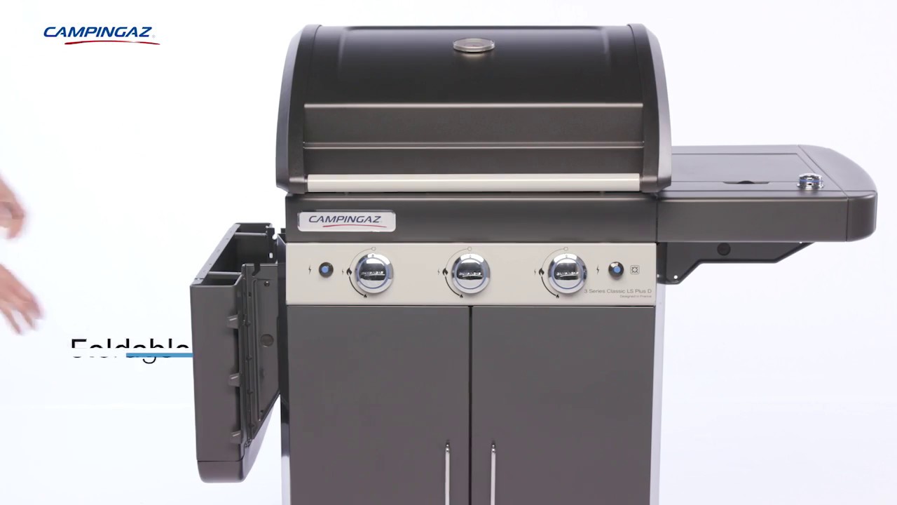 Campingaz&reg; 3 Series Classic LS Plus D - 3 burner BBQ with side burner