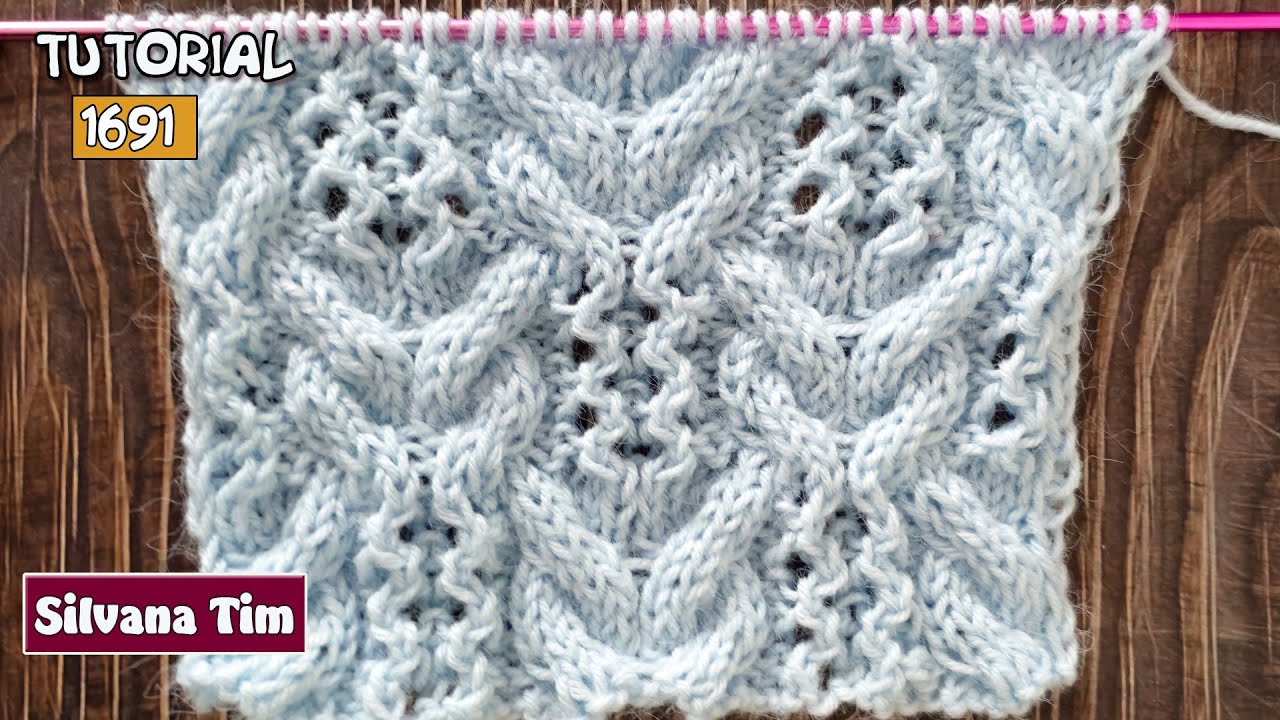 ¡Qué punto tan hermoso! 💜 Ya imagino todas las prendas que quiero tejer con este punto 🧶🌸