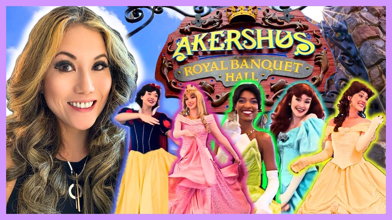 Is the PRINCESS STORYBOOK DINING worth it? - Our Akershus Royal Banquet Hall Experience & Review! 👑✨