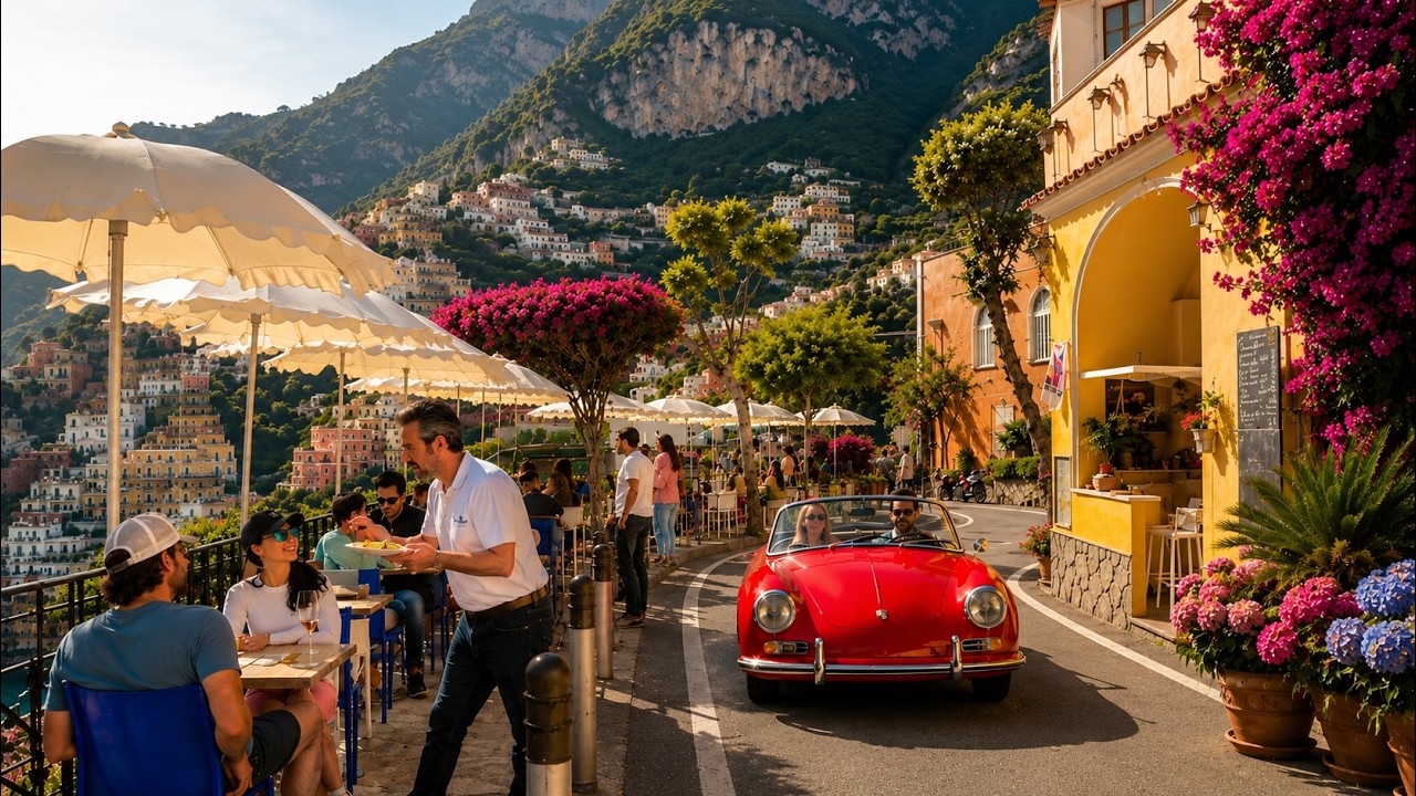 POSITANO 4K Italy 🇮🇹 Walking Tour - Top Travel Destination on Amalfi Coast
