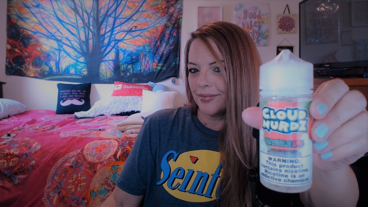 Watermelon Apple EJuice by Cloud Nurdz review!!