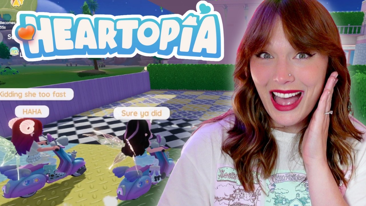 💗Heartopia: Building a RACETRACK!!