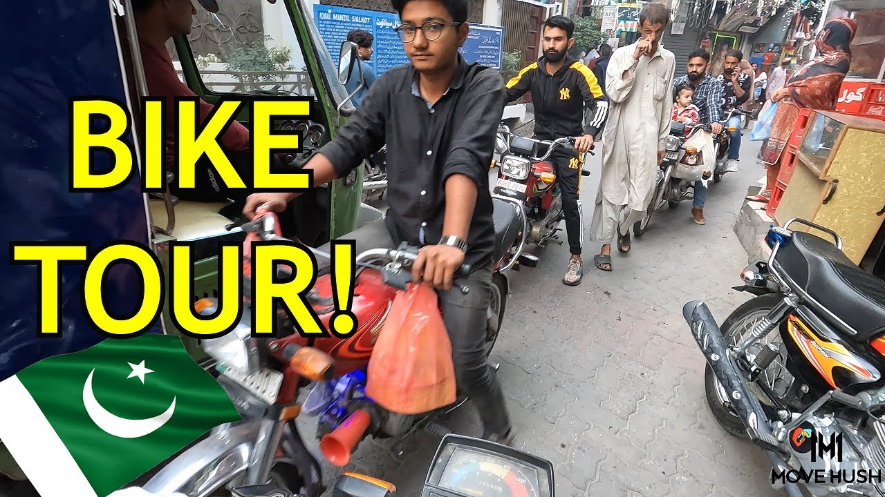 Sialkot City Tour Pakistan MOTORCYCLE Ride POV Allama Iqbal House 🇵🇰 سیالکوٹ