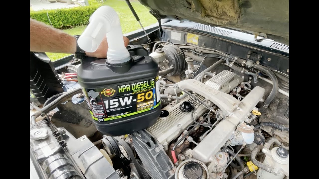 80 series landcruiser oil change