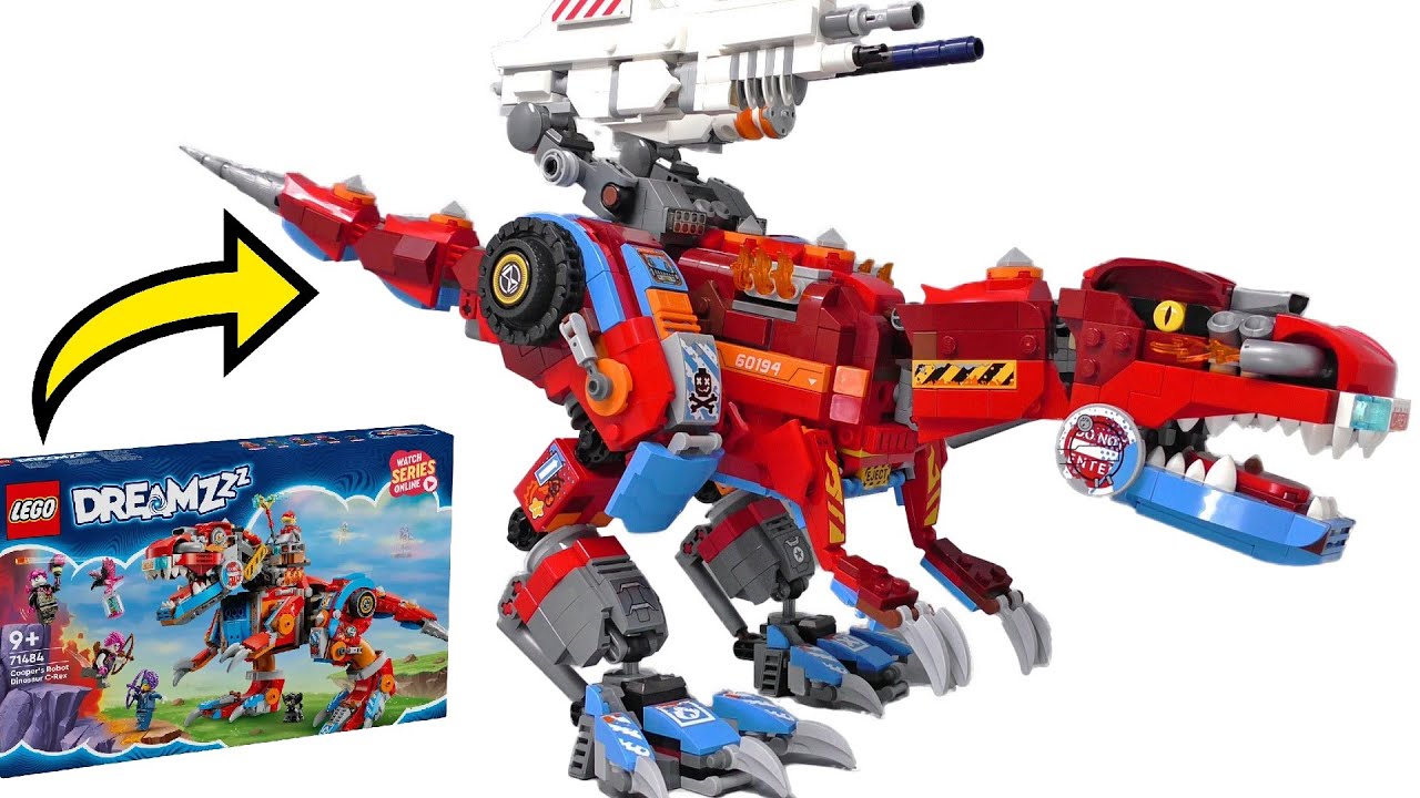 I Upgraded LEGO 71484 Dinosaur Robot For Combat !!