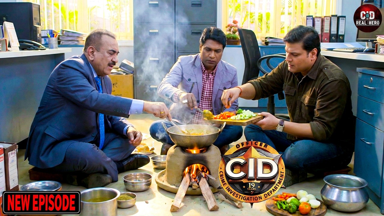 ACP प्रदुमन दया और अभिजीत ने ऑफिस में चूल्हे पर खाना बनाया | CID | सी.आई.डी. | Latest Episode