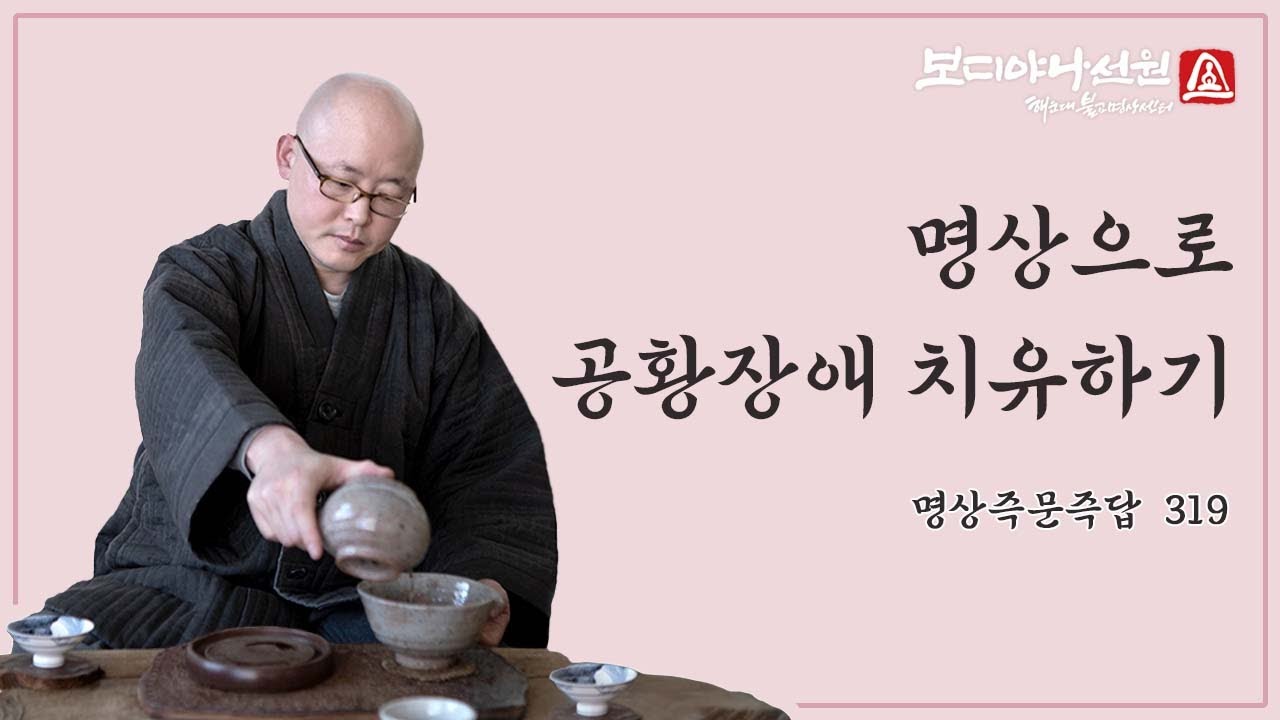 명상으로 공황장애 치유하기ㅣ명상 즉문즉답 319회ㅣ혜안스님