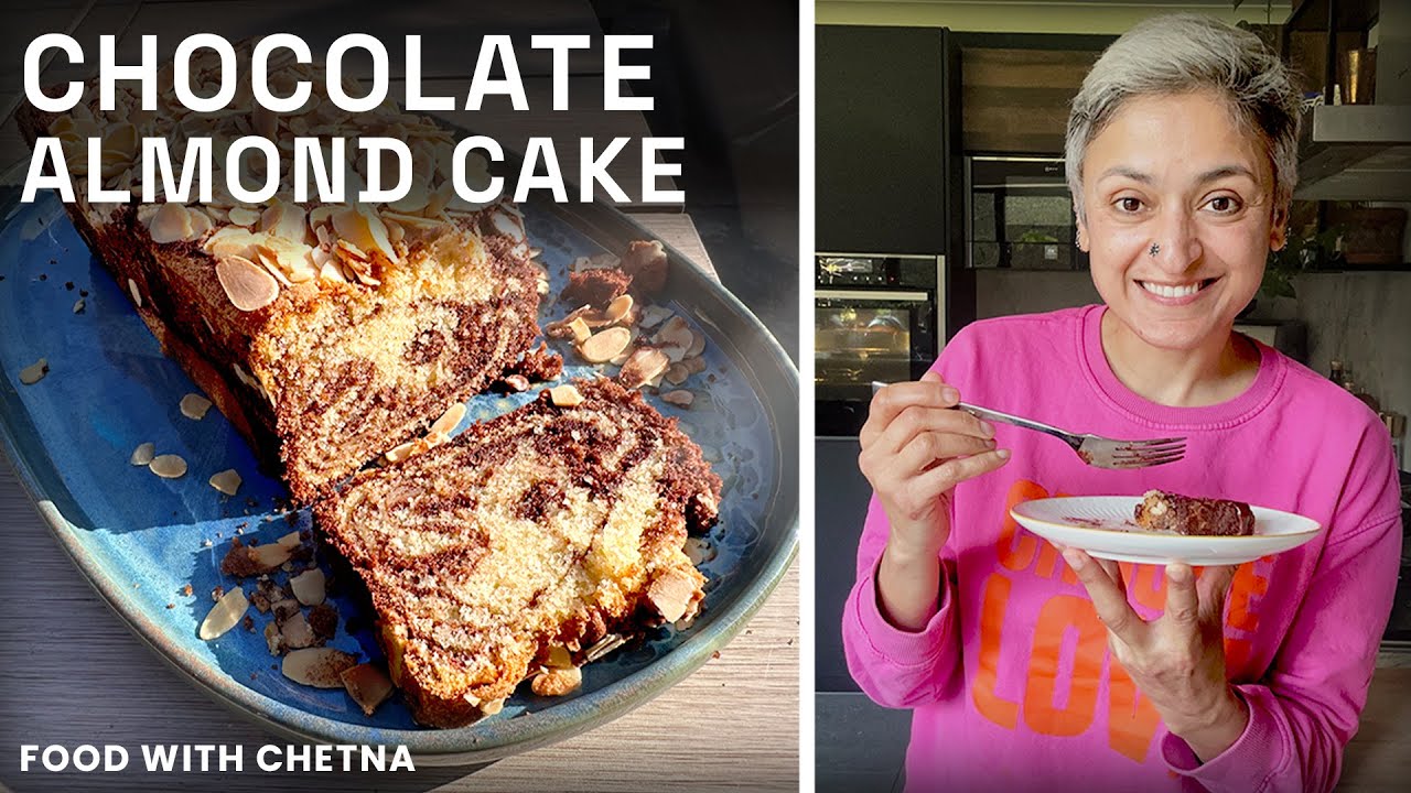 EASY ONE BOWL - Chocolate almond loaf!