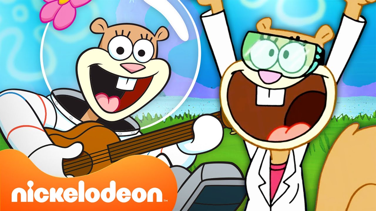 Губка Боб | Сэнди в своём духе 2024 секунды подряд 🐿️  | Nickelodeon Cyrillic