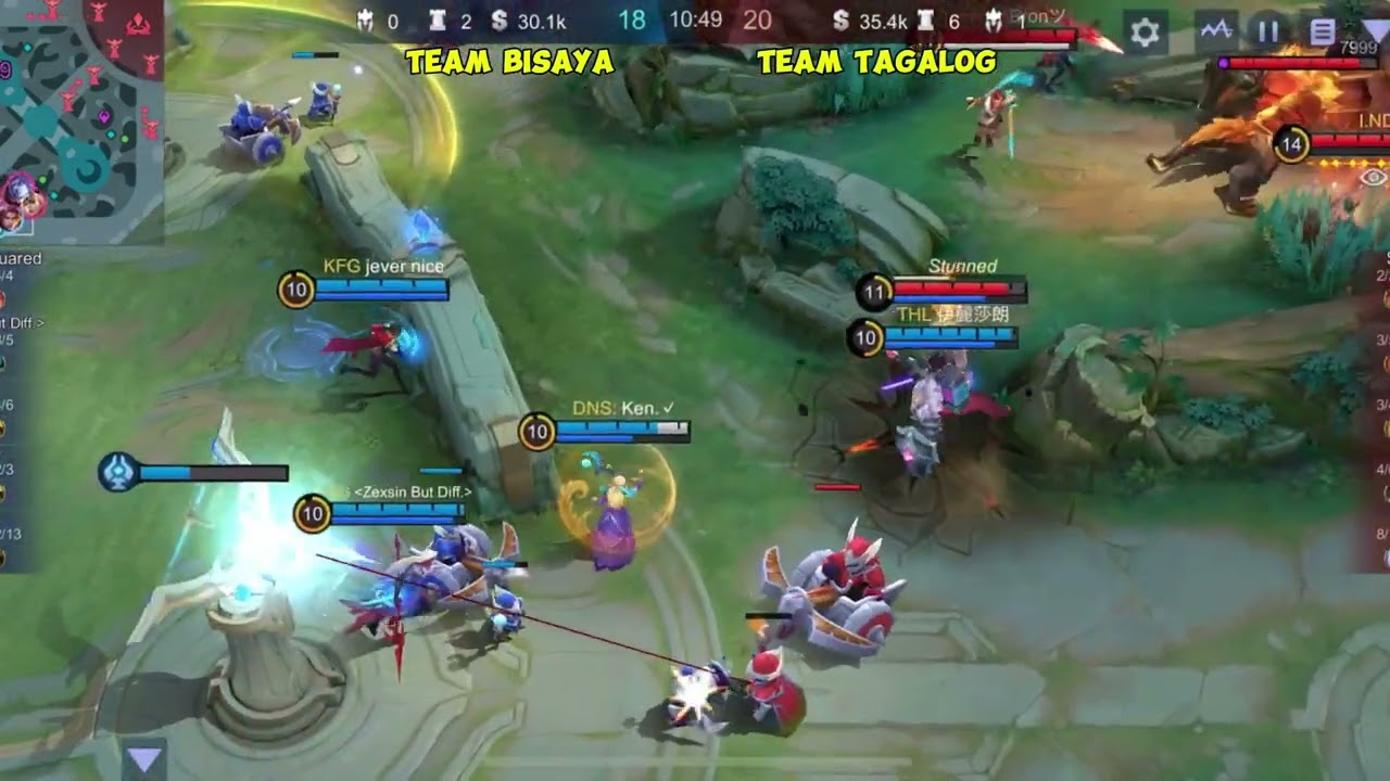 Game 2 na! Team sayabi vs Team Logtaga