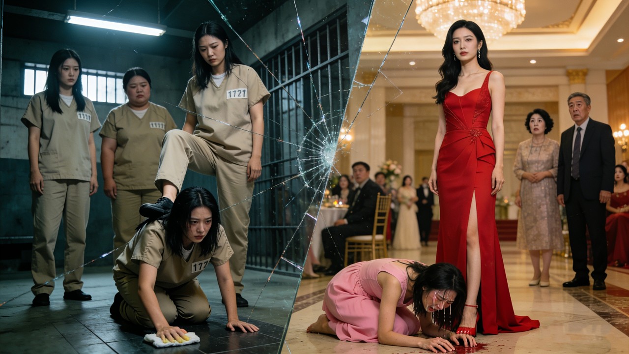 容家欺我辱我，偏寵假千金送我進監獄，出獄後我回歸首富家，當眾打臉讓容家通通下跪#真假千金 #打脸  #逆袭 #短剧推荐