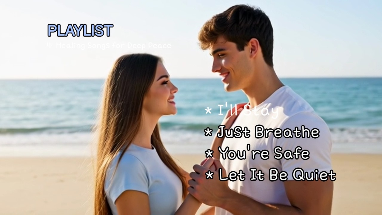 Relaxing Music for Anxiety & Sleep | 4 Healing Songs to Feel Safe