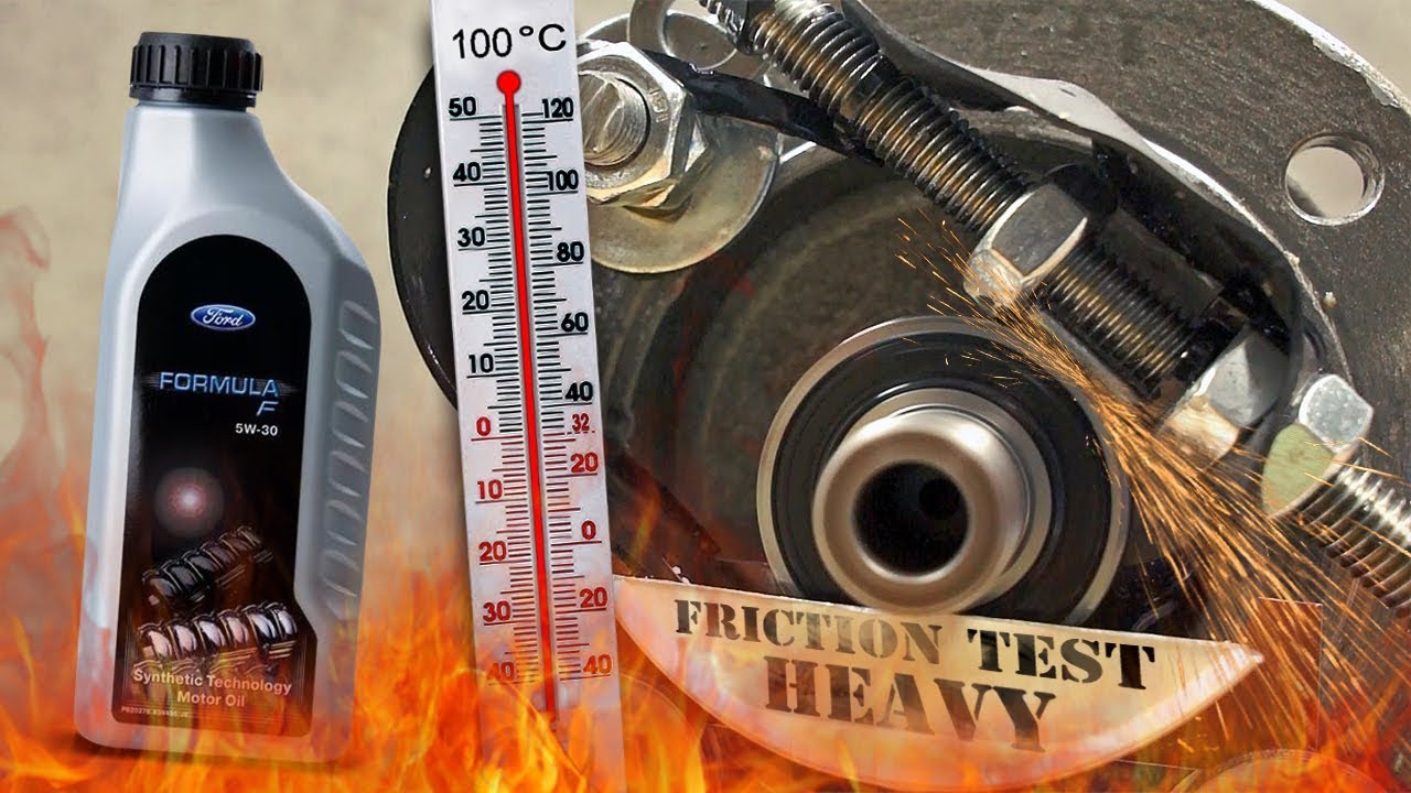 Ford Formula F 5W30 Jak skutecznie olej chroni silnik? 100&deg;C