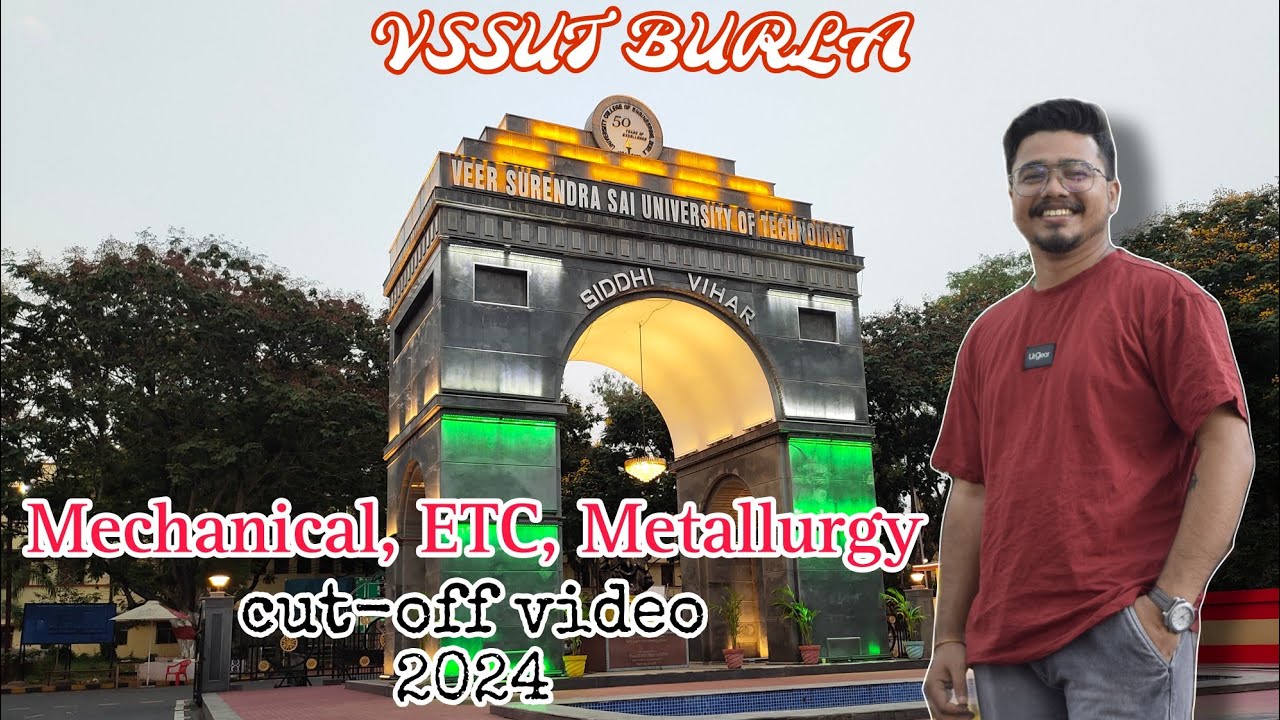 VSSUT BURLA / Mechanical, ETC, Metallurgy cutoff video 2024 / Rudra Madhav Vlogs