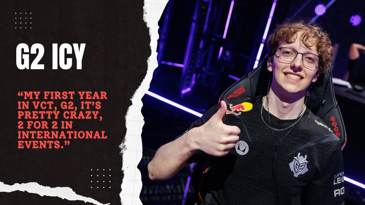Icy looks back on his rookie year in VCT as he heads to Champions