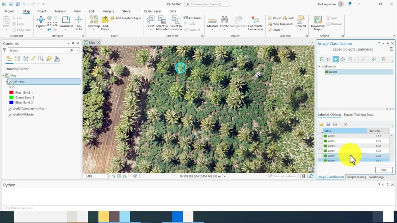 📞 CREAR MUESTRAS DE ENTRENAMIENTO PARA DEEP LEARNING EN ARCGIS PRO