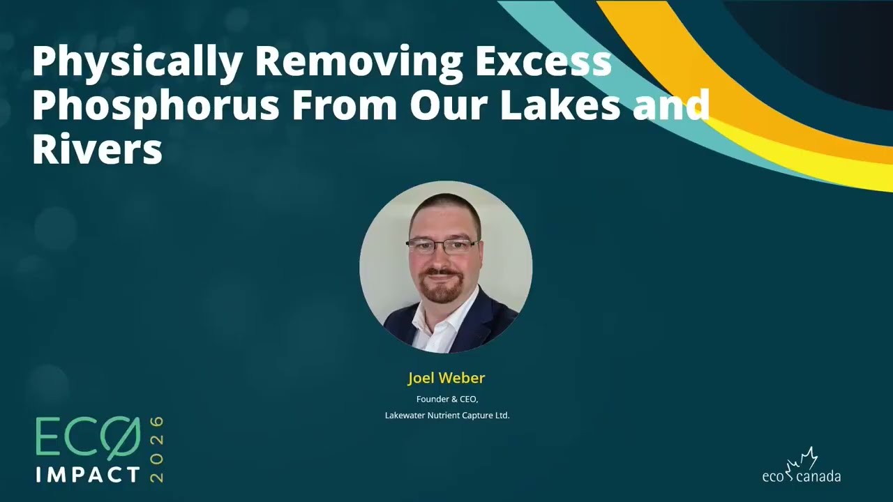 Physically Removing Excess Phosphorus from Lakes & Rivers