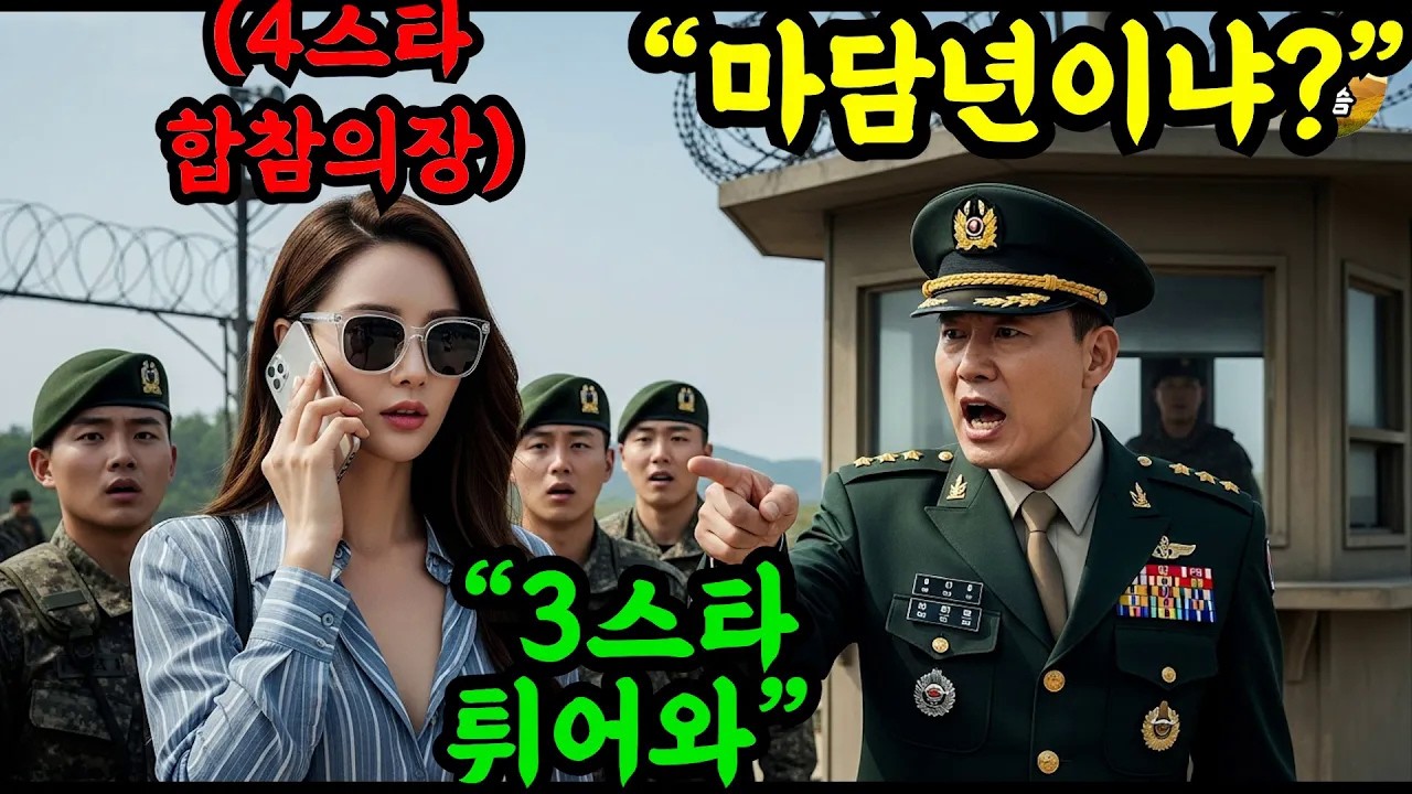 술집년이냐 군인 조카 면회에서 희롱당한 합참의장 이모, 전화 한 통 걸자 육군 쓰리스타가 달려와 벌벌 떨면서 무릎을 꿇는데    #오디오북 #감동