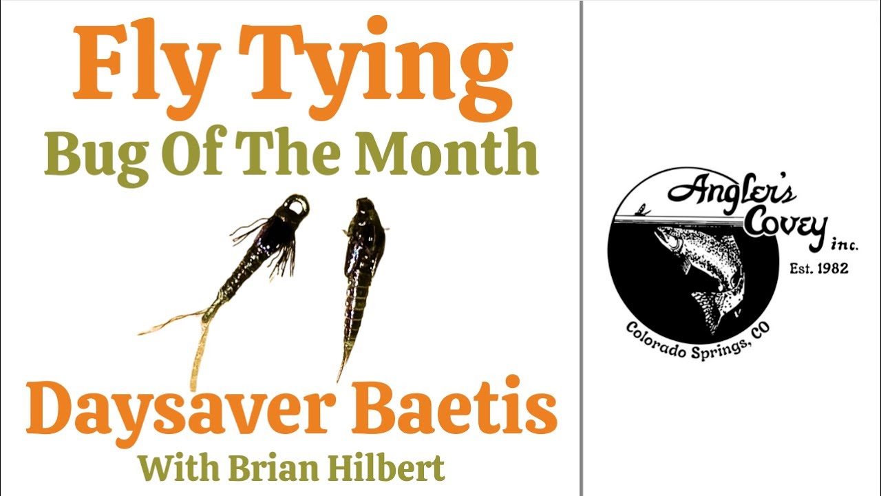 Вязание мушек — Daysaver Baetis с Брайаном Хилбертом #рыбалканахлыстом