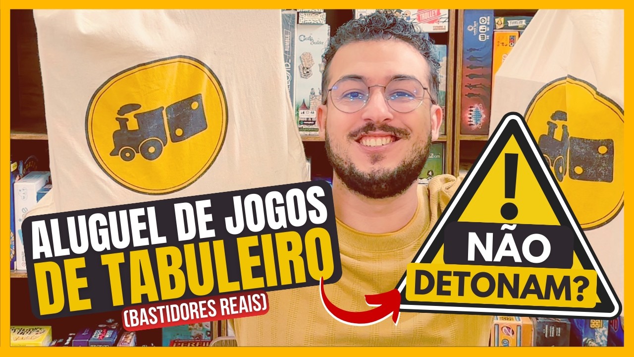 Como Funciona o Aluguel de Jogos de Tabuleiro? (E Como Eu Evito Que Estraguem)