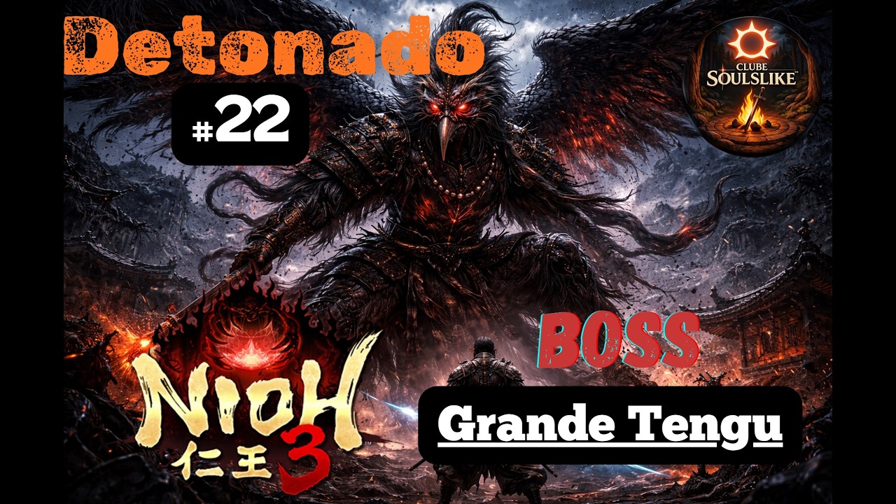 Detonado Nioh 3 #22 Chefe Grande Tengu